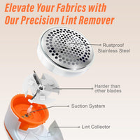 Fabric Shaver & Lint Remover | Rechargeable Fuzz Remover for Clothes, Sweaters & Upholstery