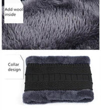 Winter Knitting Skull Cap and Neck Scarf Wool Warm (Special Offer Buy 1 get 1 free)