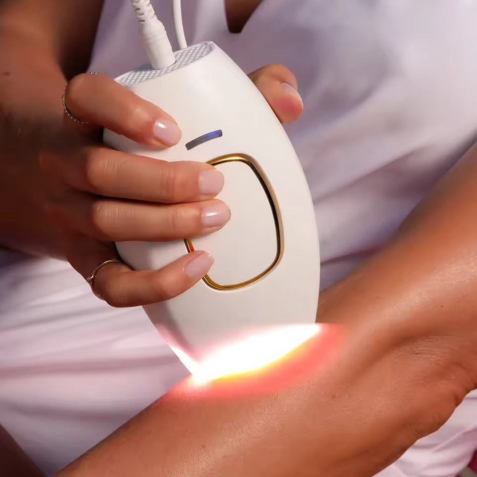 Mini Portable Laser Hair Removal Device — Pain-Free & Long-Lasting Smooth Skin