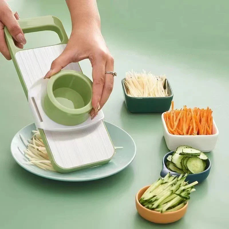 5-in-1 Multifunctional Manual Vegetable & Fruit Slicer