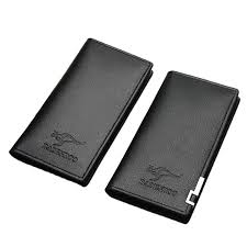 KANGROO Slim Long Mobile Money and Card Holder Leather Wallet for Men's