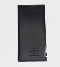 KANGROO Slim Long Mobile Money and Card Holder Leather Wallet for Men's