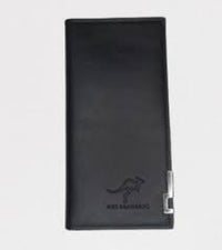 KANGROO Slim Long Mobile Money and Card Holder Leather Wallet for Men's
